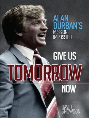 cover image of Give Us Tomorrow Now